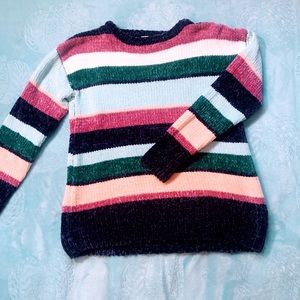 Westbound Colorful Striped Sweater WOMENS SP
